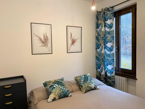 Postel nebo postele na pokoji v ubytování Apartment Belvedere by Interhome