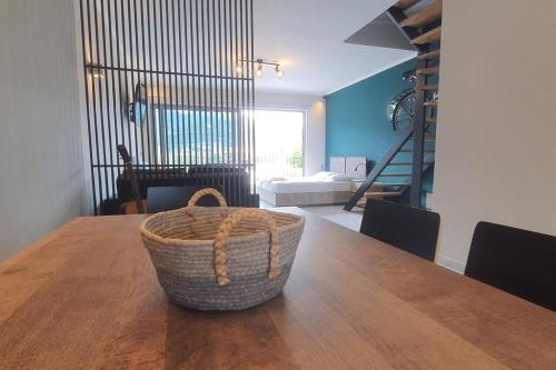 Posezení v ubytování Nydri Loft