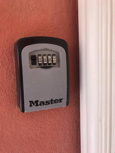 a socket on the side of a wall at Beach front apartment with stunning ocean views! in Costa Calma