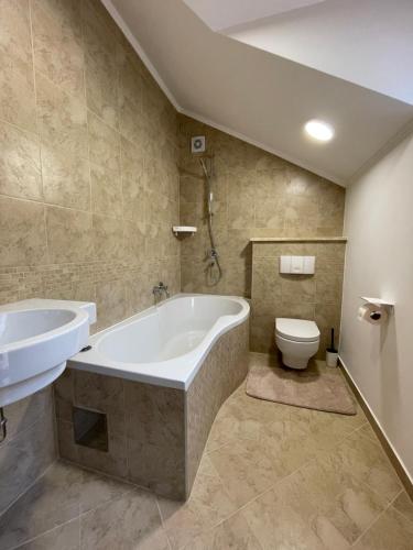 Koupelna v ubytování Boka Peaks Apartments