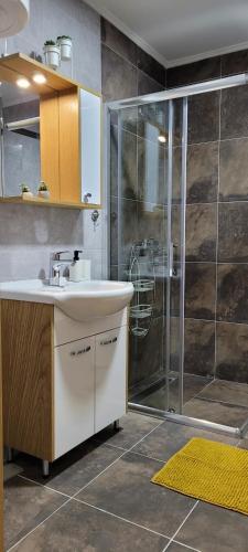 Koupelna v ubytování ALF apartmani