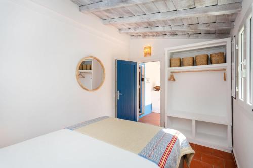 Ένα ή περισσότερα κρεβάτια σε δωμάτιο στο Monte dos passarinhos