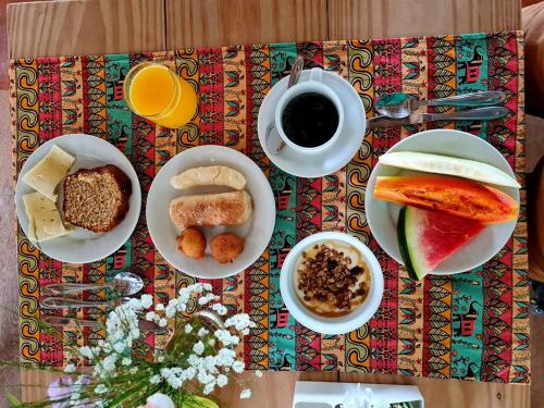 Jídlo v venkovského domu nebo okolí