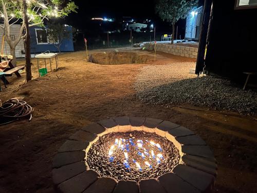 Jardín al aire libre en Ecovino Valle de Guadalupe