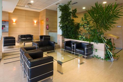 Posezení v ubytování Hotel La Boroña