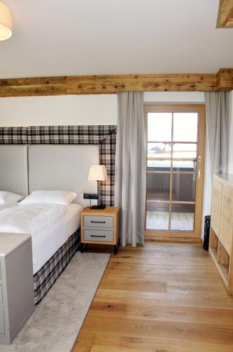 Postel nebo postele na pokoji v ubytování Hotel Winterbauer