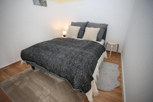Postel nebo postele na pokoji v ubytování FullHouse - Chemnitz - M45 Apartments