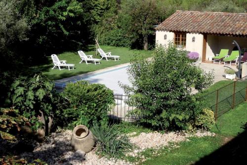 Jardín al aire libre en Authentique mas provençal Gémenos