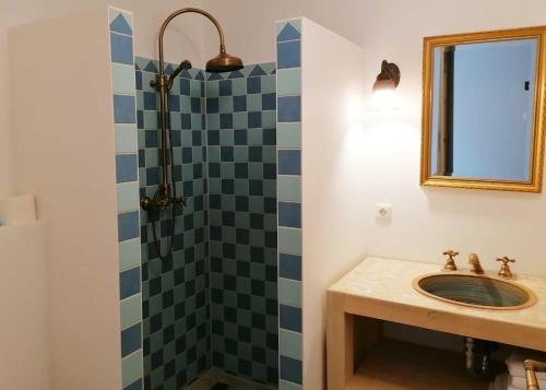 Phòng tắm tại Refugium Erholung am Meer