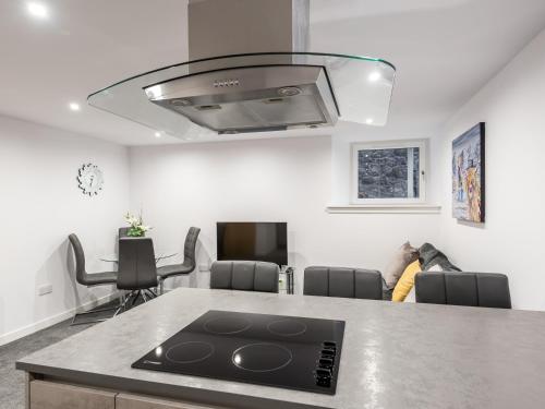 Χώρος καθιστικού στο Casa Fresa - Castle Heights Apartment