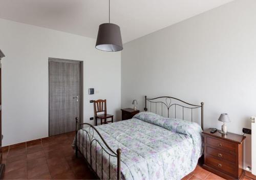 Ein Bett oder Betten in einem Zimmer der Unterkunft Agriturismo Il Sentiero degli Ulivi - Irpinia