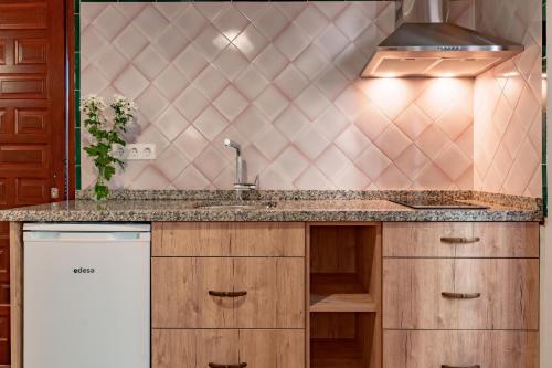 Dapur atau dapur kecil di SUITES CASA DE LAS COLUMNAS