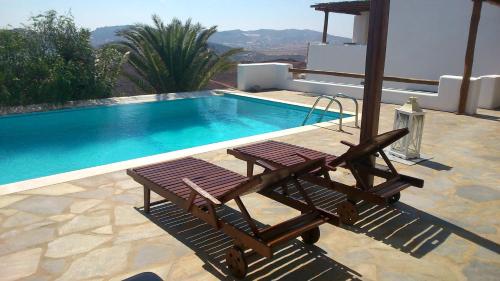 Πισίνα στο ή κοντά στο Siourdas Mykonos Villas