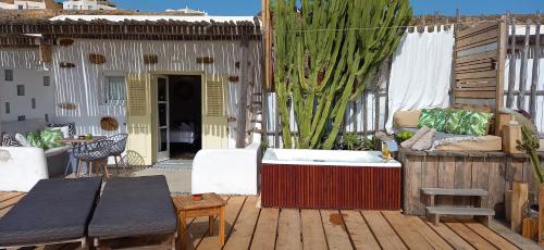 Zona de estar de Sea Side Studios & Houses