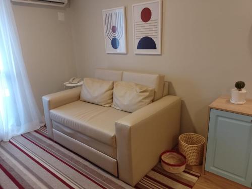Χώρος καθιστικού στο Top Flat Fortaleza