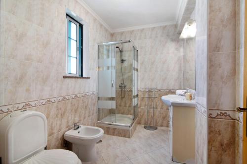 Koupelna v ubytování Casa Ambar