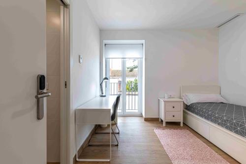 Postel nebo postele na pokoji v ubytování Residencia Demar