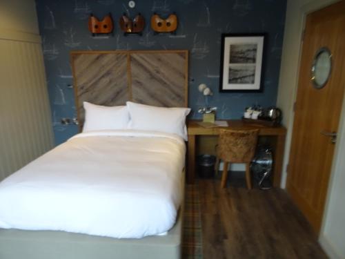 Katil atau katil-katil dalam bilik di The Boathouse Inn & Riverside Rooms
