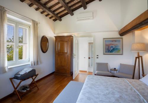 Posteľ alebo postele v izbe v ubytovaní Villa LeMarche b&b