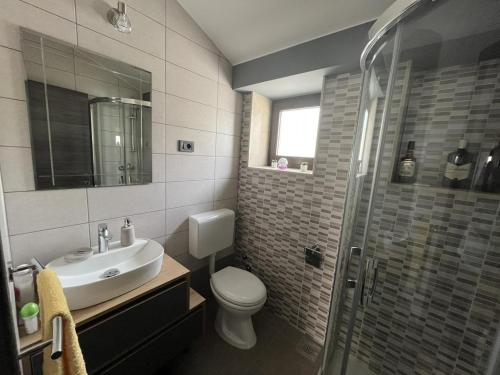 Koupelna v ubytování Holiday Home Anamaria