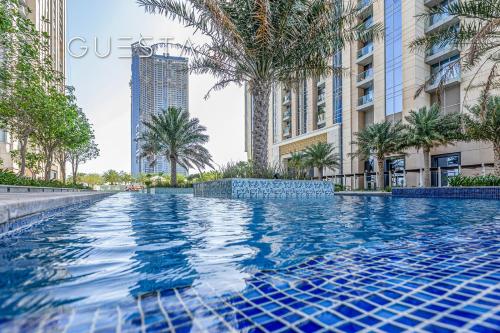 Bazén v ubytování Al Habtoor City, Business Bay nebo v jeho okolí
