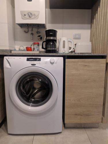 Kuchyň nebo kuchyňský kout v ubytování Departamento 2 dormitorios Nueva Cordoba