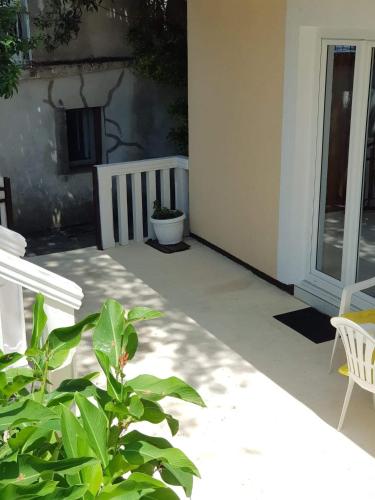 Балкон или терраса в Montenegro Apartments - Private Beach