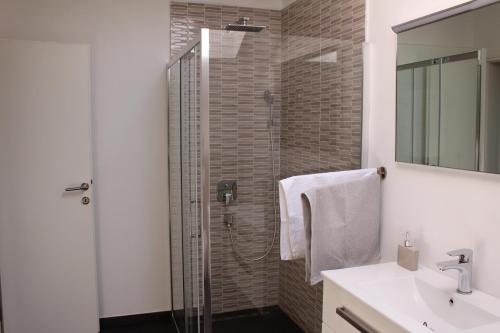 Kúpeľňa v ubytovaní Top Floor Apartment