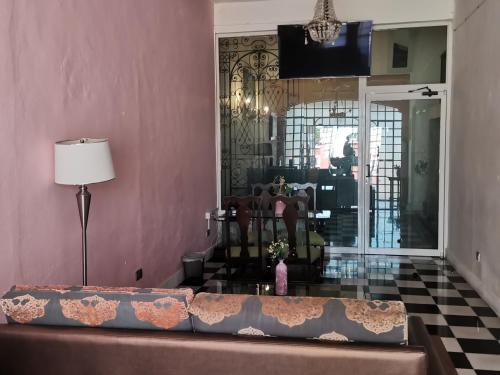 TV a/nebo společenská místnost v ubytování Casa San Juan