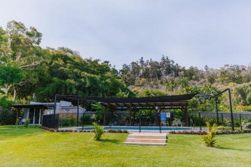 Taman di luar Kooyong Apartment 4