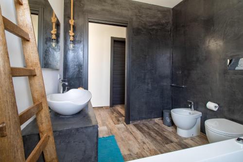 Ett badrum på Casa di Noi