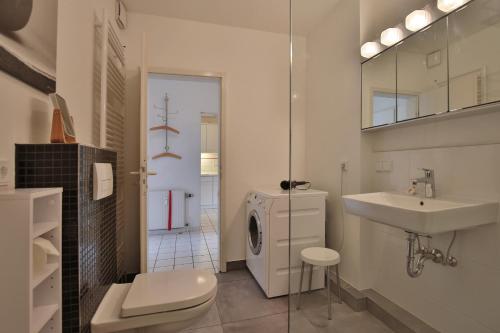Koupelna v ubytování Am Elchgrund Am Elchgrund 7 Appartement 2