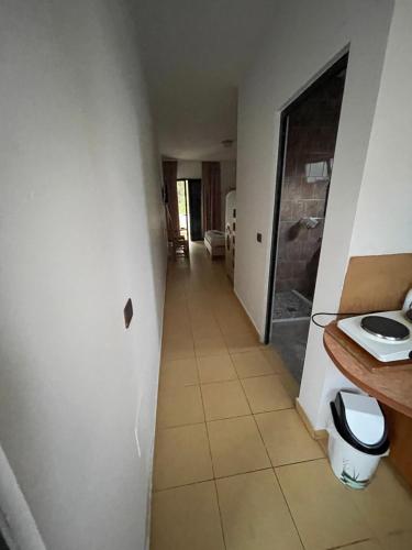 Vonios kambarys apgyvendinimo įstaigoje Hotel villa Petro Dhërmi