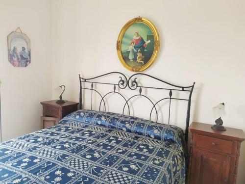 Postel nebo postele na pokoji v ubytování Laura's house