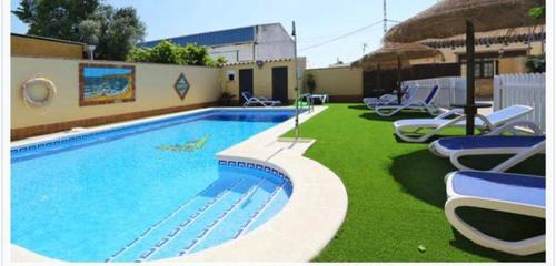 Villa Fornell 2 piscina compartida