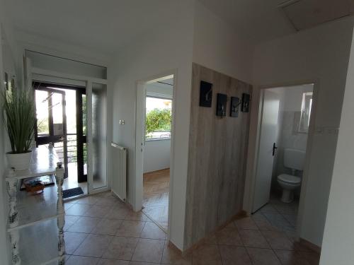 Koupelna v ubytování Apartman Šimun