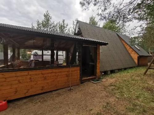 Fotografia z galérie ubytovania Domek klima 5pokoi min 5nocy jeziuoro Skępe Familijny v destinácii Wólka