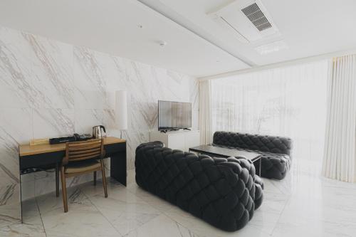 Posezení v ubytování ACC Design Hotel