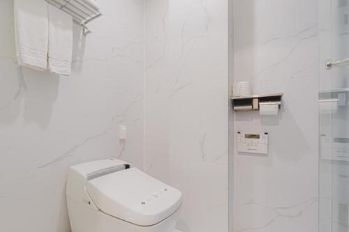 Koupelna v ubytování ACC Design Hotel