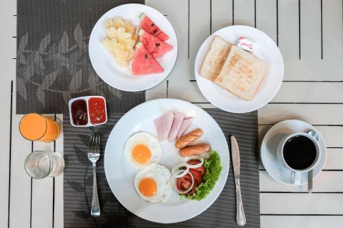 Mad på hotellet eller i nærheden
