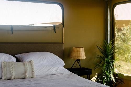 Mitchell Grass Retreatにあるベッド