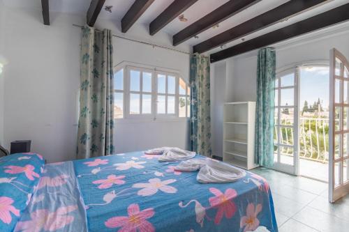 Postel nebo postele na pokoji v ubytování Calpe Chalet a 5 min de la playa
