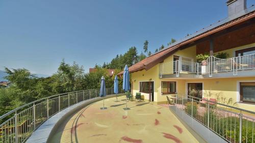 Balkón nebo terasa v ubytování Cottages - Chalets Mag. Scholz