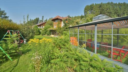 Zahrada ubytování Cottages - Chalets Mag. Scholz