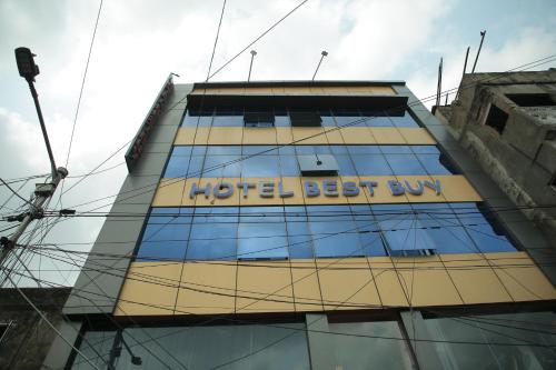 a hotel building with the words hotel best buy at Hotel Best Buy in Kolkata