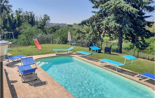 Beautiful Home In Ficulle With Outdoor Swimming Pool, Wifi And 3 Bedrooms