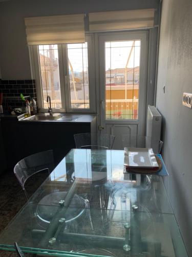 Dapur atau dapur kecil di Holidays Pelion Katerina s house