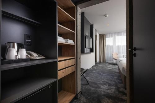 Ein Bett oder Betten in einem Zimmer der Unterkunft OREA Congress Hotel Brno