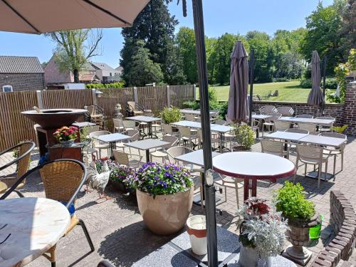 Zahrada ubytování B&B Het Doctershoes