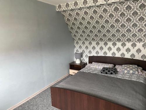 Postel nebo postele na pokoji v ubytování Zajazd Gronków